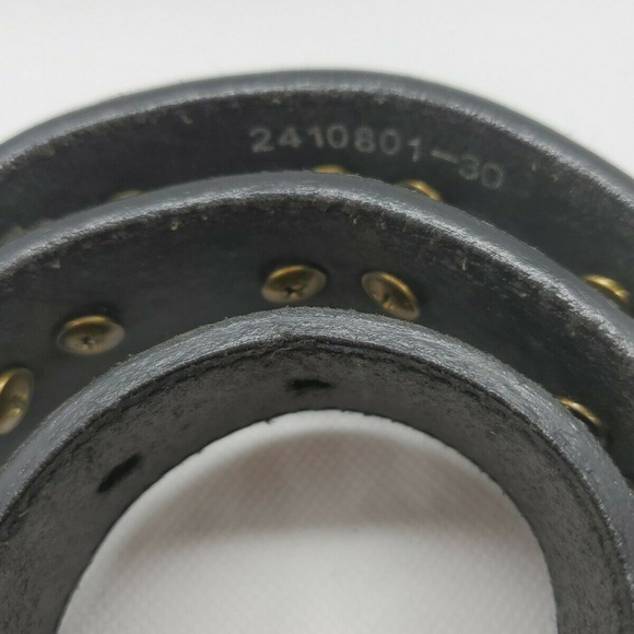 Nacona Belt Co. Black Leather Belt 36" Long GUC - Picture 3 of 4